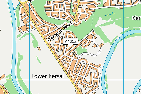 M7 3QZ map - OS VectorMap District (Ordnance Survey) M7 3QZ map - OS VectorMap District (Ordnance Survey)