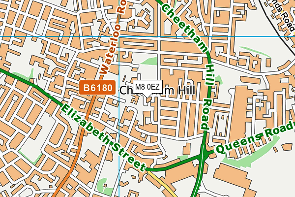 M8 0EZ map - OS VectorMap District (Ordnance Survey) M8 0EZ map - OS VectorMap District (Ordnance Survey)