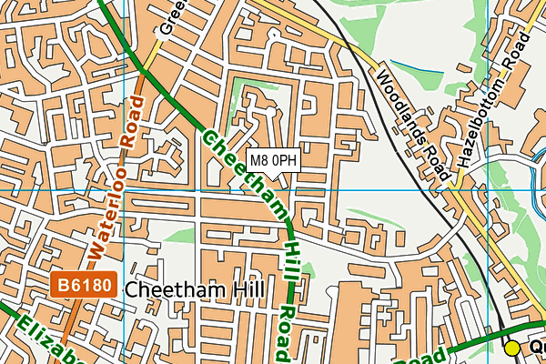 M8 0PH map - OS VectorMap District (Ordnance Survey) M8 0PH map - OS VectorMap District (Ordnance Survey)