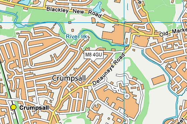 M8 4GU map - OS VectorMap District (Ordnance Survey) M8 4GU map - OS VectorMap District (Ordnance Survey)