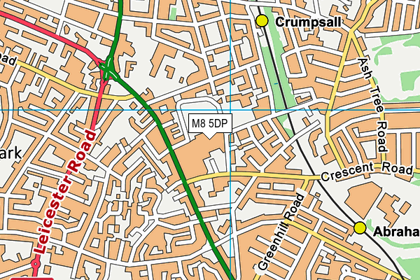 M8 5DP map - OS VectorMap District (Ordnance Survey) M8 5DP map - OS VectorMap District (Ordnance Survey)