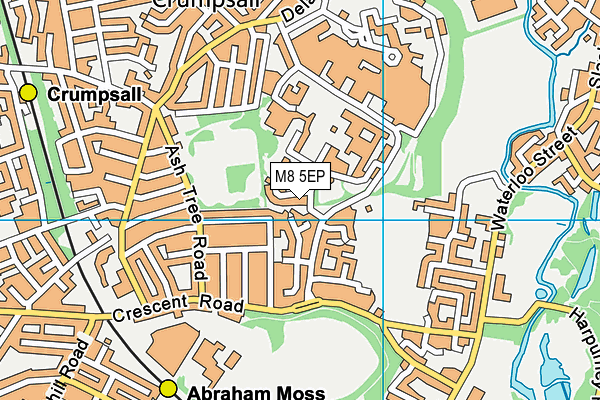 M8 5EP map - OS VectorMap District (Ordnance Survey) M8 5EP map - OS VectorMap District (Ordnance Survey)