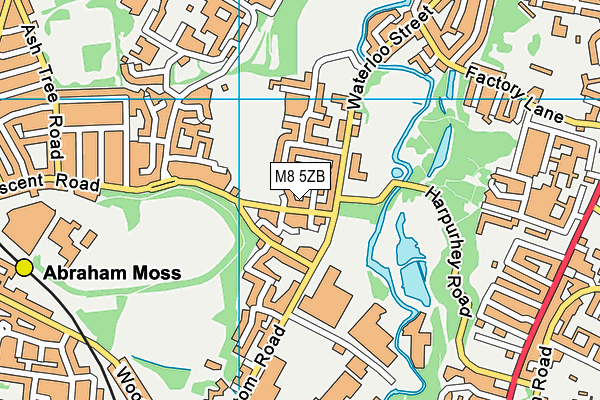 M8 5ZB map - OS VectorMap District (Ordnance Survey) M8 5ZB map - OS VectorMap District (Ordnance Survey)