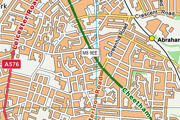 M8 9EE map - OS VectorMap District (Ordnance Survey) M8 9EE map - OS VectorMap District (Ordnance Survey)