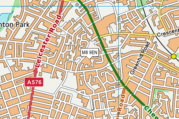 M8 9EN map - OS VectorMap District (Ordnance Survey) M8 9EN map - OS VectorMap District (Ordnance Survey)