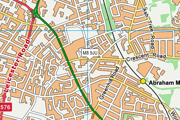 M8 9JU map - OS VectorMap District (Ordnance Survey) M8 9JU map - OS VectorMap District (Ordnance Survey)