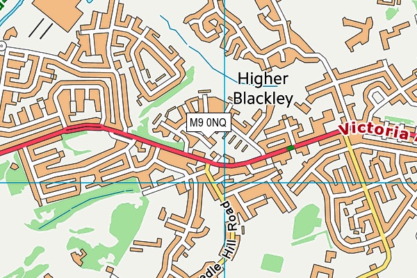 M9 0NQ map - OS VectorMap District (Ordnance Survey) M9 0NQ map - OS VectorMap District (Ordnance Survey)