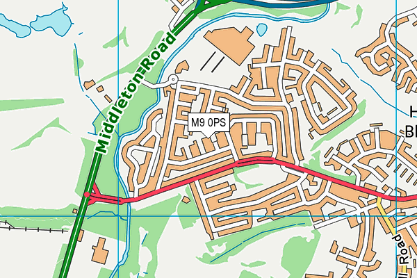M9 0PS map - OS VectorMap District (Ordnance Survey) M9 0PS map - OS VectorMap District (Ordnance Survey)