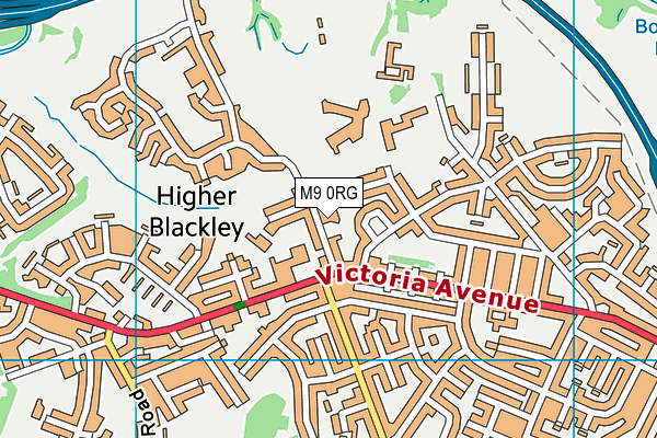M9 0RG map - OS VectorMap District (Ordnance Survey) M9 0RG map - OS VectorMap District (Ordnance Survey)
