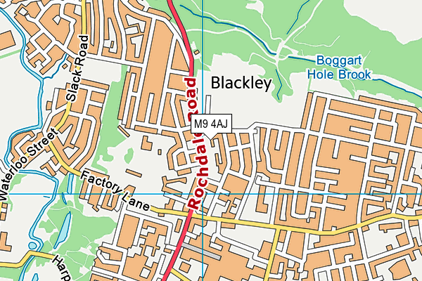 M9 4AJ map - OS VectorMap District (Ordnance Survey) M9 4AJ map - OS VectorMap District (Ordnance Survey)