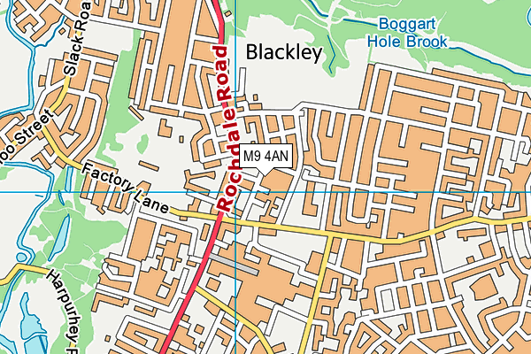 M9 4AN map - OS VectorMap District (Ordnance Survey) M9 4AN map - OS VectorMap District (Ordnance Survey)