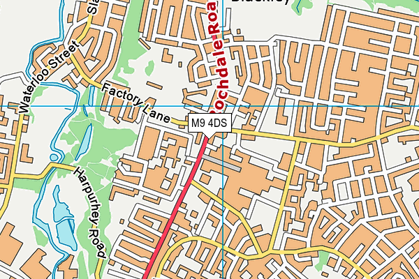 M9 4DS map - OS VectorMap District (Ordnance Survey) M9 4DS map - OS VectorMap District (Ordnance Survey)