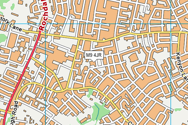 M9 4JR map - OS VectorMap District (Ordnance Survey) M9 4JR map - OS VectorMap District (Ordnance Survey)