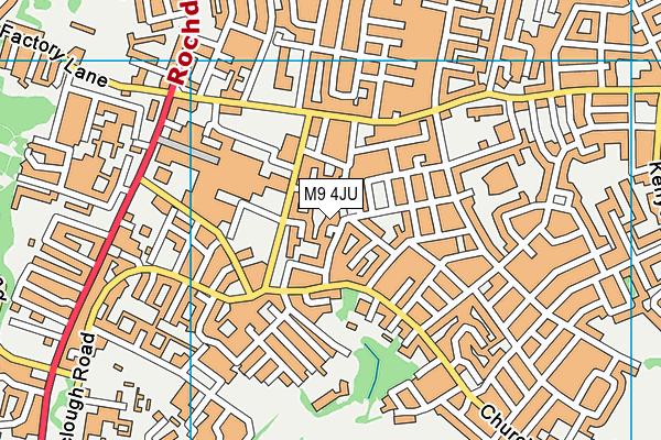 M9 4JU map - OS VectorMap District (Ordnance Survey) M9 4JU map - OS VectorMap District (Ordnance Survey)