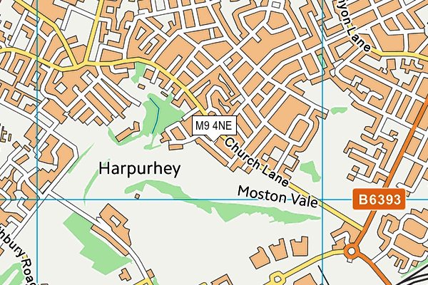 M9 4NE map - OS VectorMap District (Ordnance Survey) M9 4NE map - OS VectorMap District (Ordnance Survey)