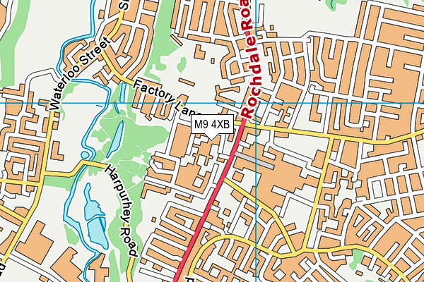 M9 4XB map - OS VectorMap District (Ordnance Survey) M9 4XB map - OS VectorMap District (Ordnance Survey)