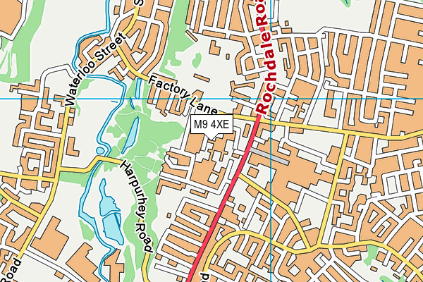 M9 4XE map - OS VectorMap District (Ordnance Survey) M9 4XE map - OS VectorMap District (Ordnance Survey)