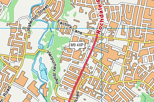 M9 4XP map - OS VectorMap District (Ordnance Survey) M9 4XP map - OS VectorMap District (Ordnance Survey)