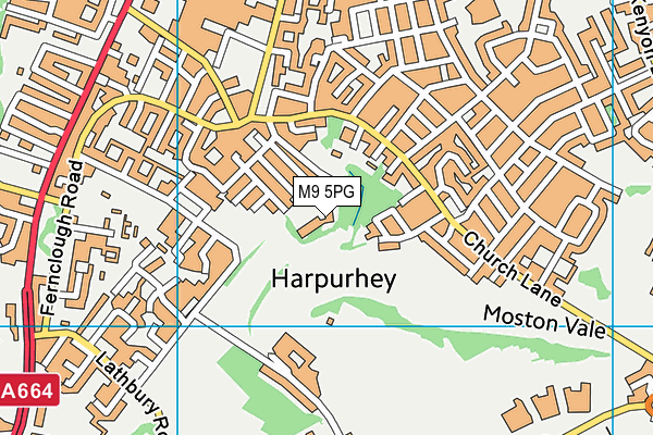 M9 5PG map - OS VectorMap District (Ordnance Survey) M9 5PG map - OS VectorMap District (Ordnance Survey)