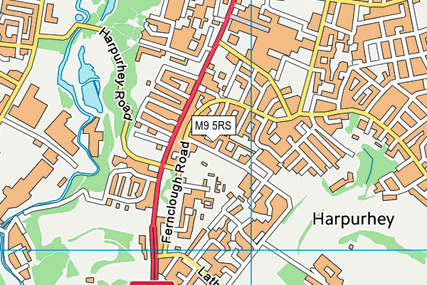 M9 5RS maps, stats, and open data