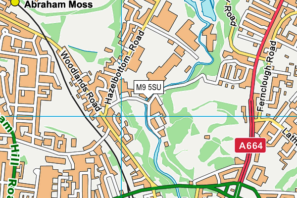 M9 5SU map - OS VectorMap District (Ordnance Survey) M9 5SU map - OS VectorMap District (Ordnance Survey)