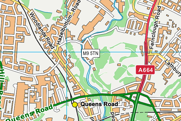 M9 5TN map - OS VectorMap District (Ordnance Survey) M9 5TN map - OS VectorMap District (Ordnance Survey)