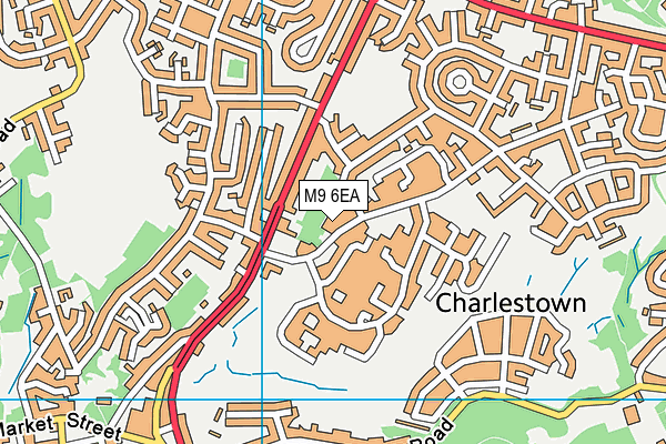 M9 6EA map - OS VectorMap District (Ordnance Survey) M9 6EA map - OS VectorMap District (Ordnance Survey)