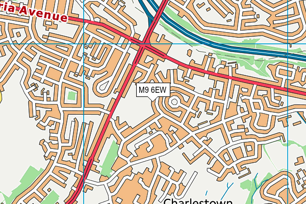 M9 6EW map - OS VectorMap District (Ordnance Survey) M9 6EW map - OS VectorMap District (Ordnance Survey)