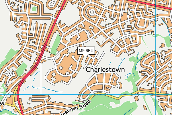 M9 6FU map - OS VectorMap District (Ordnance Survey) M9 6FU map - OS VectorMap District (Ordnance Survey)