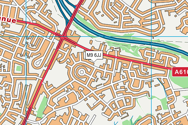 M9 6JJ map - OS VectorMap District (Ordnance Survey) M9 6JJ map - OS VectorMap District (Ordnance Survey)