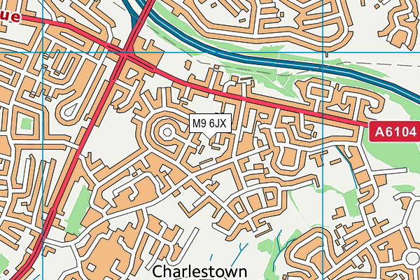 M9 6JX map - OS VectorMap District (Ordnance Survey) M9 6JX map - OS VectorMap District (Ordnance Survey)