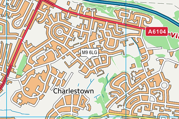 M9 6LG map - OS VectorMap District (Ordnance Survey) M9 6LG map - OS VectorMap District (Ordnance Survey)
