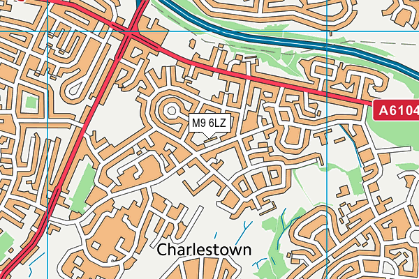M9 6LZ map - OS VectorMap District (Ordnance Survey) M9 6LZ map - OS VectorMap District (Ordnance Survey)