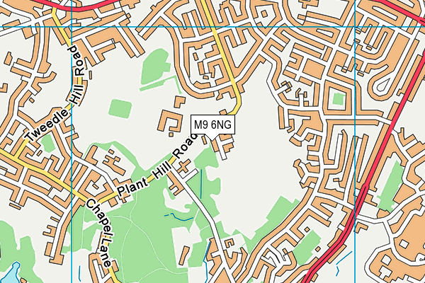 M9 6NG map - OS VectorMap District (Ordnance Survey) M9 6NG map - OS VectorMap District (Ordnance Survey)