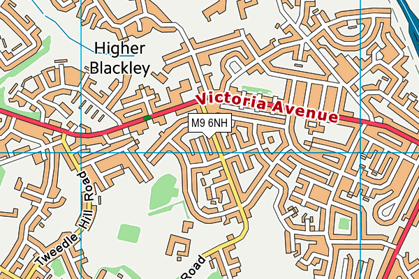 M9 6NH map - OS VectorMap District (Ordnance Survey) M9 6NH map - OS VectorMap District (Ordnance Survey)