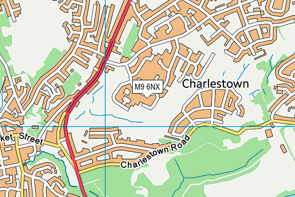 M9 6NX map - OS VectorMap District (Ordnance Survey) M9 6NX map - OS VectorMap District (Ordnance Survey)