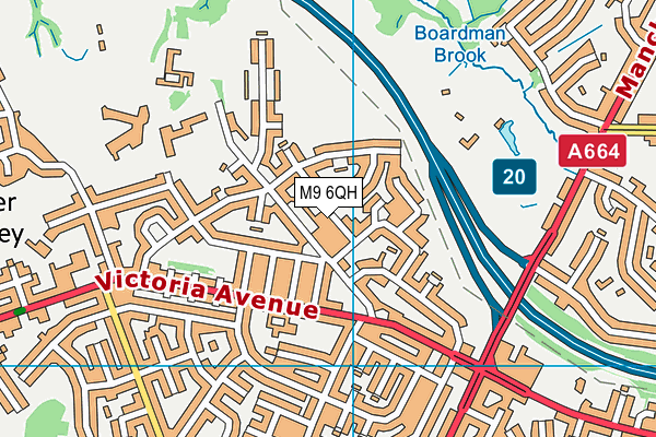 M9 6QH map - OS VectorMap District (Ordnance Survey) M9 6QH map - OS VectorMap District (Ordnance Survey)