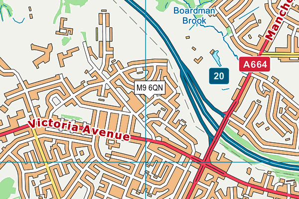M9 6QN map - OS VectorMap District (Ordnance Survey) M9 6QN map - OS VectorMap District (Ordnance Survey)