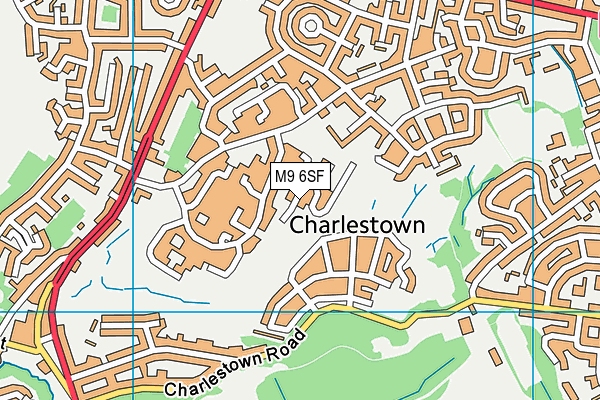 M9 6SF map - OS VectorMap District (Ordnance Survey) M9 6SF map - OS VectorMap District (Ordnance Survey)