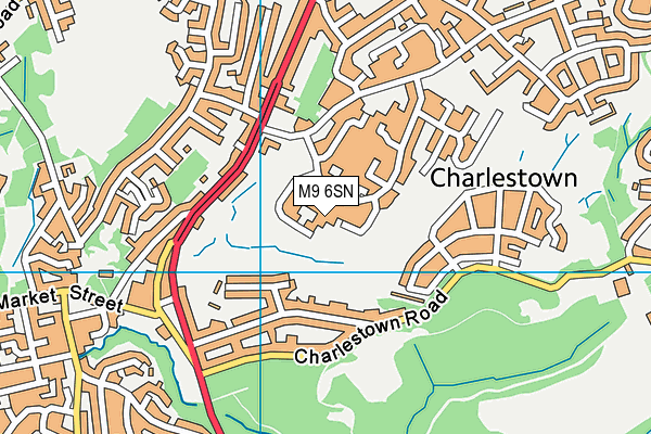 M9 6SN map - OS VectorMap District (Ordnance Survey) M9 6SN map - OS VectorMap District (Ordnance Survey)