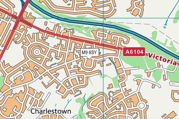 M9 6SY map - OS VectorMap District (Ordnance Survey) M9 6SY map - OS VectorMap District (Ordnance Survey)