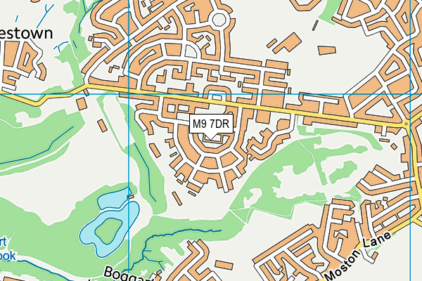 M9 7DR map - OS VectorMap District (Ordnance Survey) M9 7DR map - OS VectorMap District (Ordnance Survey)