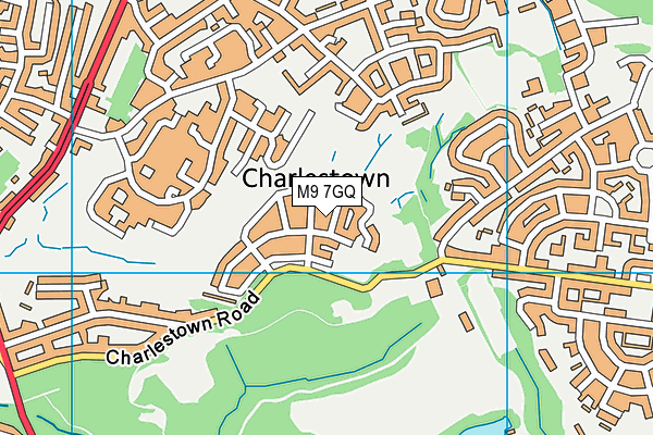 M9 7GQ map - OS VectorMap District (Ordnance Survey) M9 7GQ map - OS VectorMap District (Ordnance Survey)
