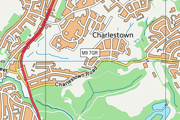 M9 7GR map - OS VectorMap District (Ordnance Survey) M9 7GR map - OS VectorMap District (Ordnance Survey)