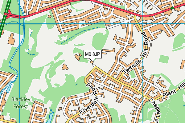 M9 8JP map - OS VectorMap District (Ordnance Survey) M9 8JP map - OS VectorMap District (Ordnance Survey)