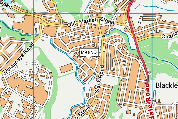 M9 8NQ map - OS VectorMap District (Ordnance Survey) M9 8NQ map - OS VectorMap District (Ordnance Survey)