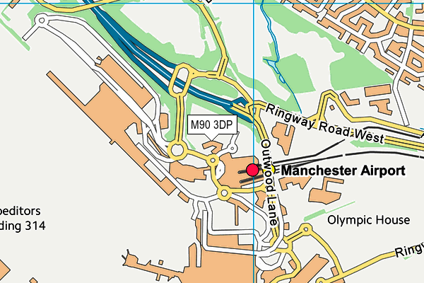 M90 3DP map - OS VectorMap District (Ordnance Survey) M90 3DP map - OS VectorMap District (Ordnance Survey)