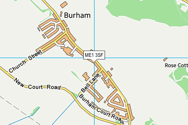 ME1 3SF map - OS VectorMap District (Ordnance Survey) ME1 3SF map - OS VectorMap District (Ordnance Survey)