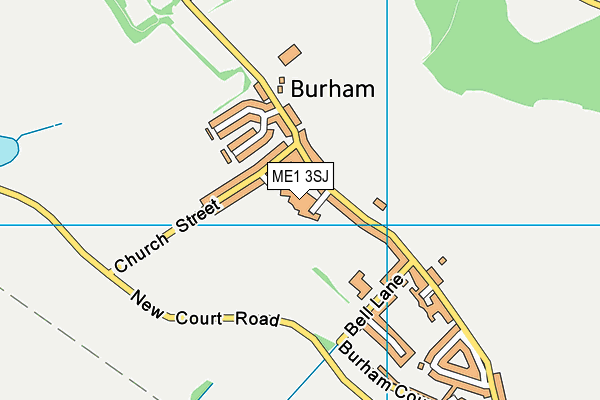 ME1 3SJ map - OS VectorMap District (Ordnance Survey)