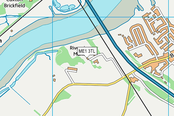 ME1 3TL map - OS VectorMap District (Ordnance Survey) ME1 3TL map - OS VectorMap District (Ordnance Survey)